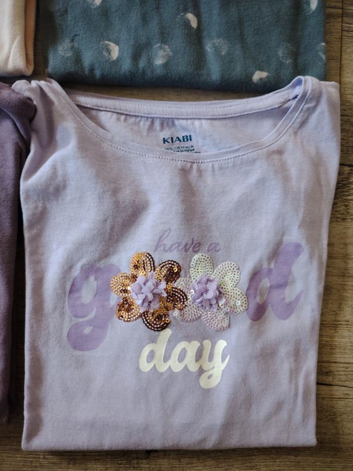 Lot de 6 t-shirts à manches longues - photo numéro 7