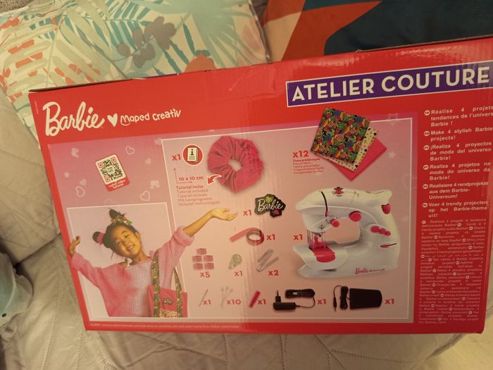 Machine à coudre barbie - photo numéro 3