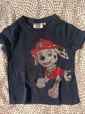 TEE shirt pat patrouille Marshall taille 3 ans