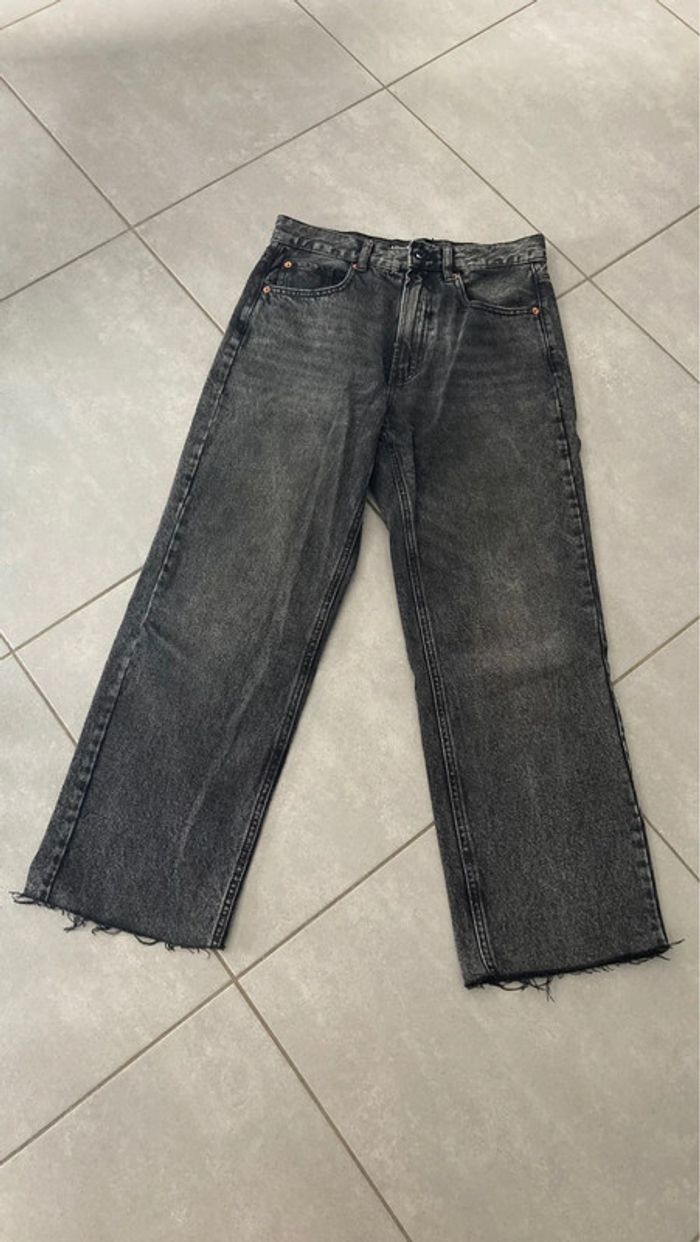 Stradivarius jean pantalon femme 38 noir vêtement