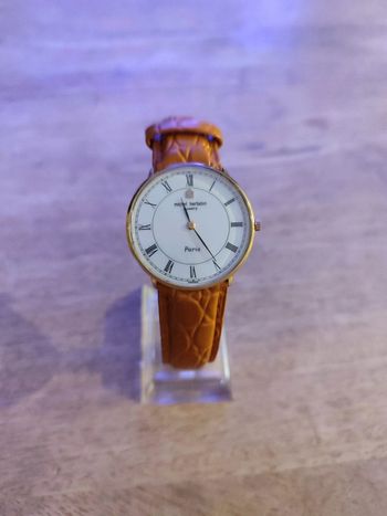 Montre Quartz Michel Herbelin avec Bracelet cuir marron
