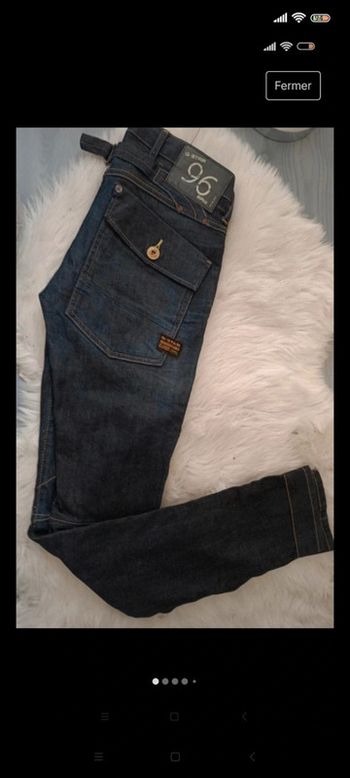 Jean G star homme, w 25, l 32