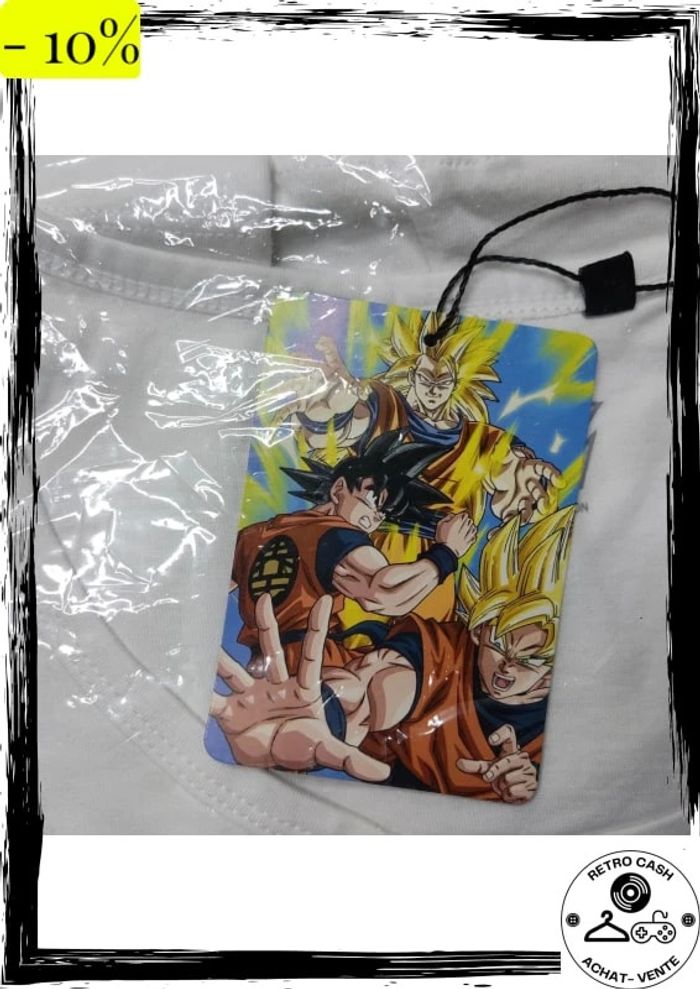 T-shirt Dragon Ball Z Végéta neuf - photo numéro 2