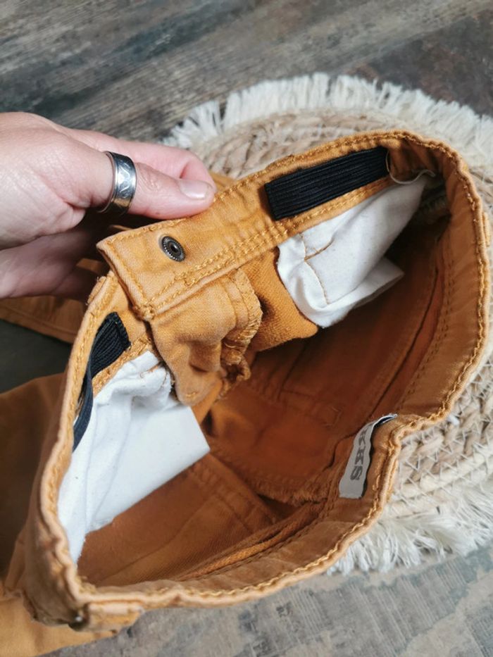 🌺Pantalon Ikks 24mois moutarde bébé garçon - photo numéro 7