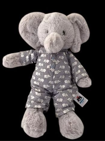 ❤️B2878 Doudou Peluche Éléphant Elephant Jellycat Gris Bedtime Rare