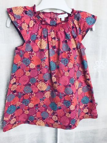 Tunique fleurie 9 mois Collection U
