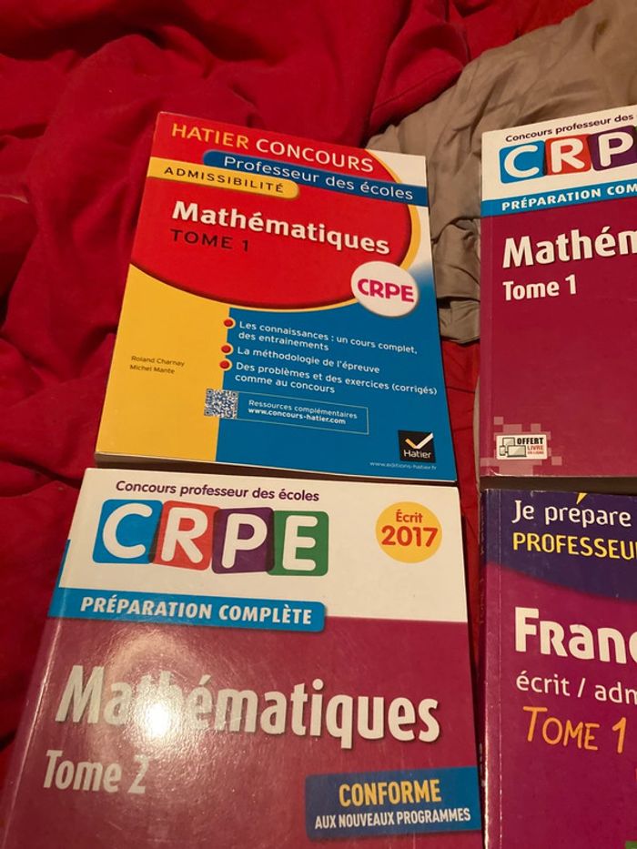 Lot 7 livres CRPE - photo numéro 9