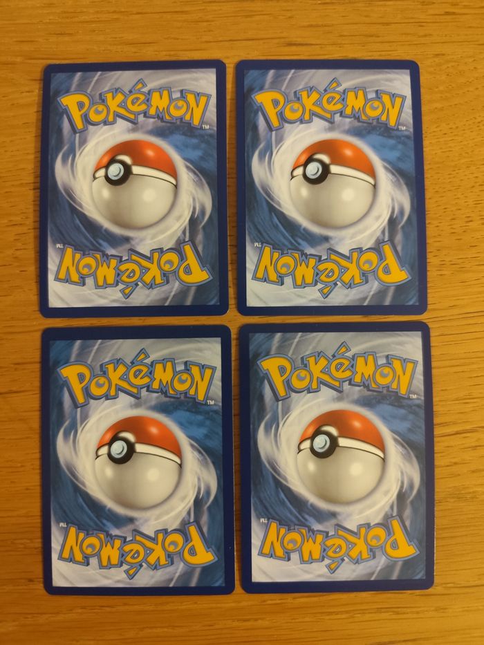 Lot 4 cartes Pokémon V Amphinobi Galeking Mackogneur Motisma ultra rare - photo numéro 3