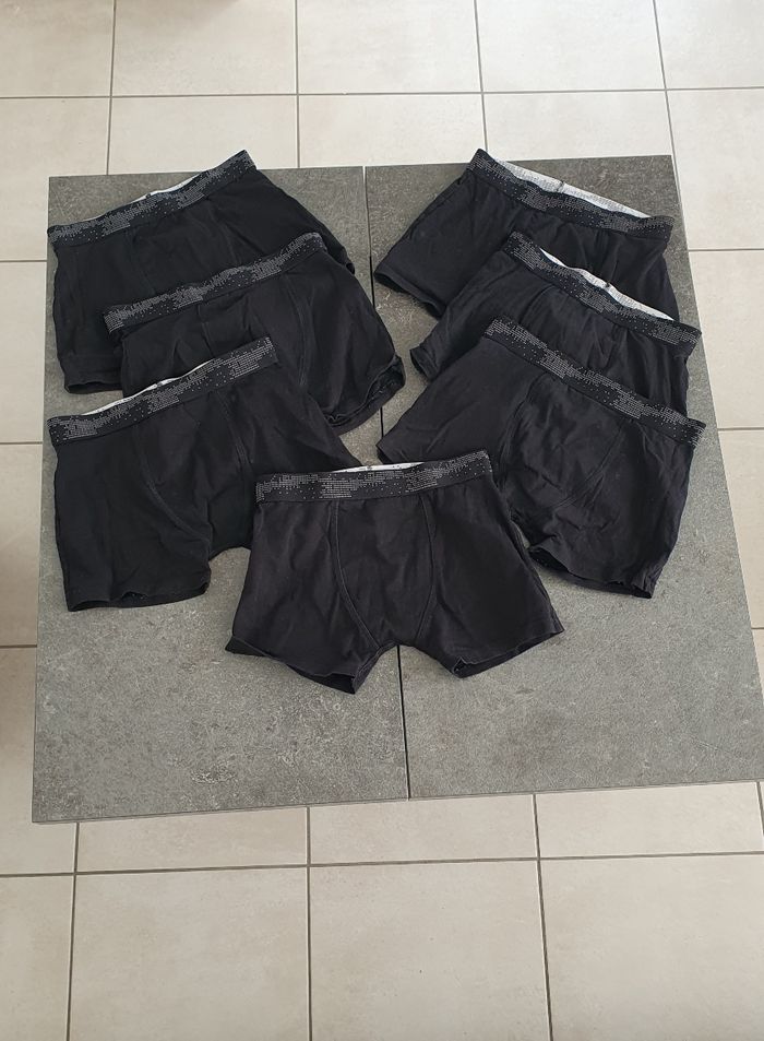 7 caleçons en 9/10ans