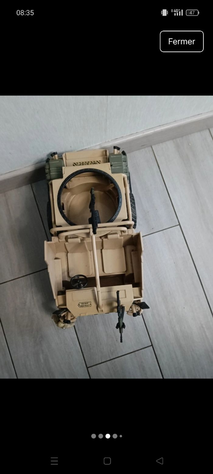 Véhicule militaire Jackal M-Wmik britannique - photo numéro 3