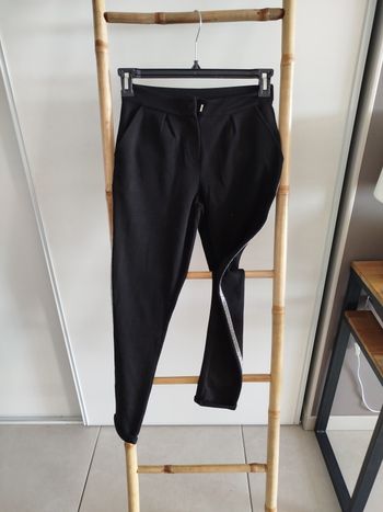 Pantalon bande paillettes