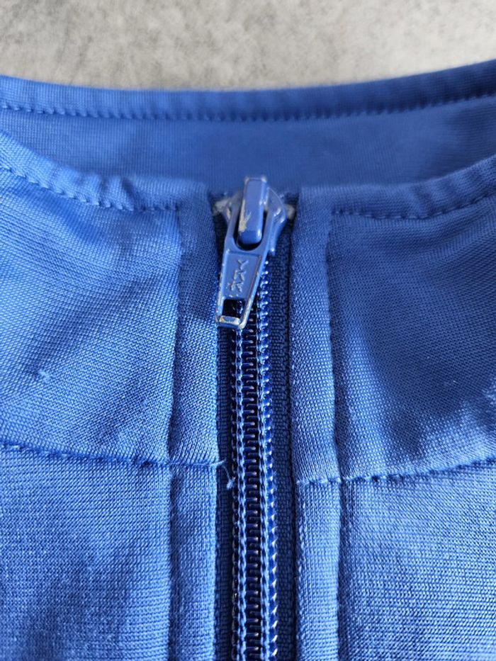 Veste zippée légère garçon - Taille 5 ans (110-113cm) - Domyos - Bleu blanche - photo numéro 8