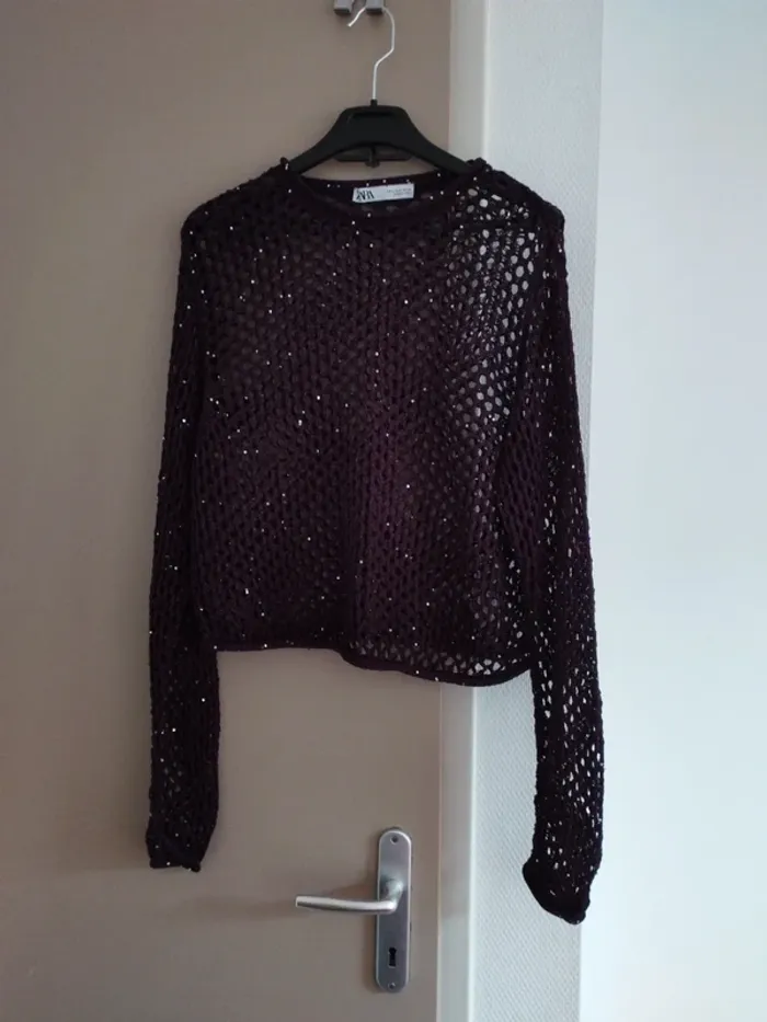Pull résille
