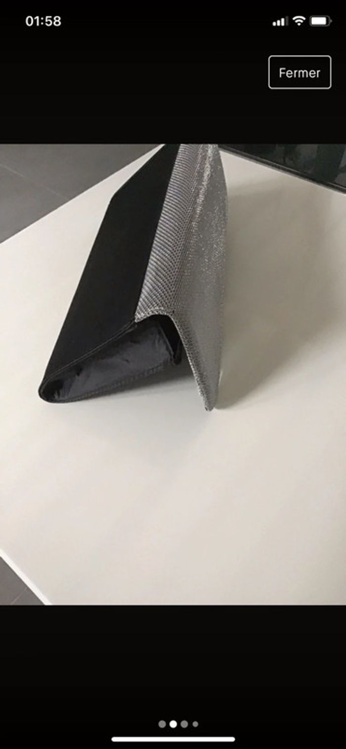 Pochette noir et argenté - photo numéro 4