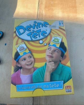 Jeu de société « devine tête »