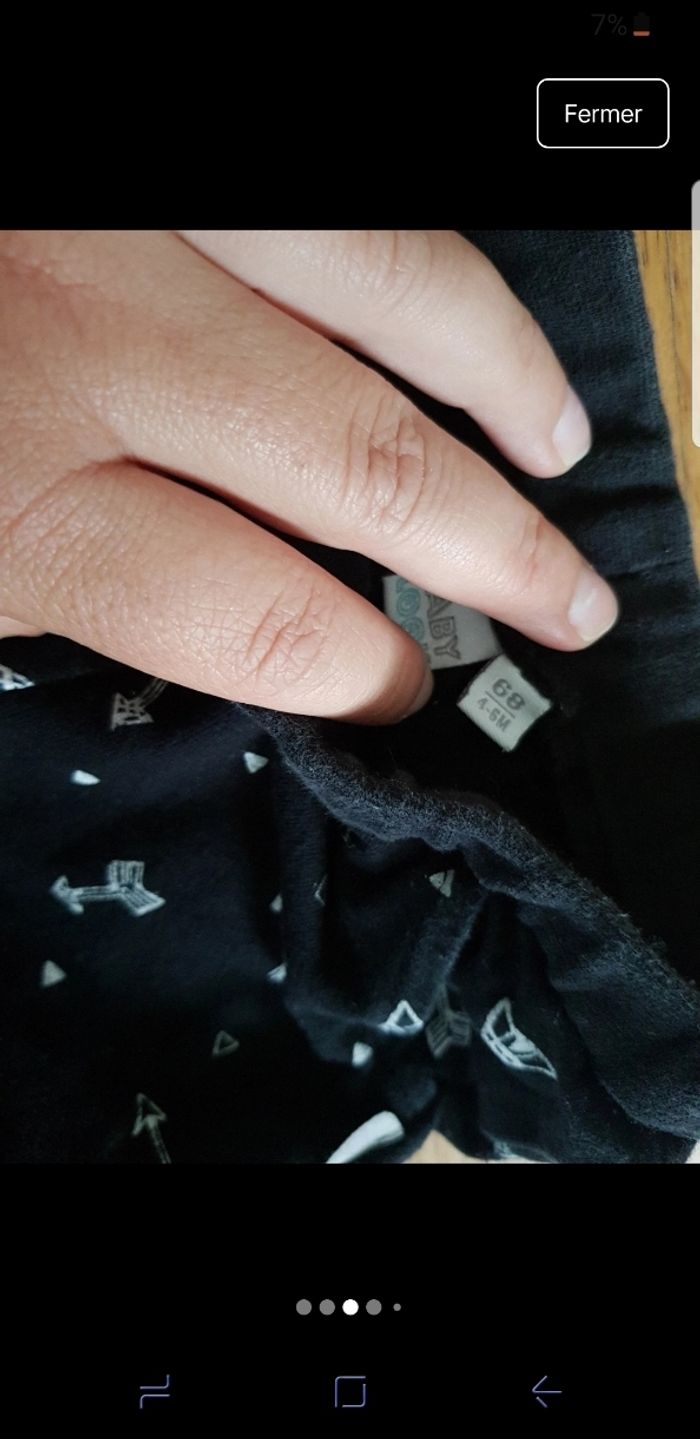 Lot de 8  pantalons/ leggins - photo numéro 3