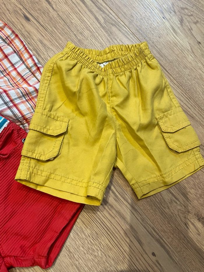 Lot de 5 shorts/pantacourt 3 mois - photo numéro 4