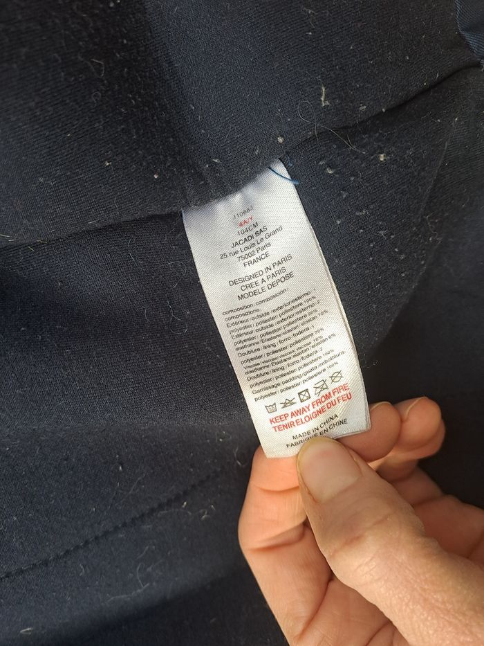 Manteau Parka déperlant technique hiver Jacadi taille 4 ans - photo numéro 10