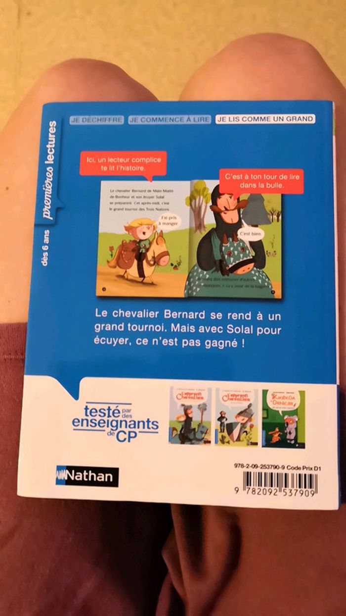 Livre l'apprenti Chevalier, bonne chance pour le tournoi ! - photo numéro 2