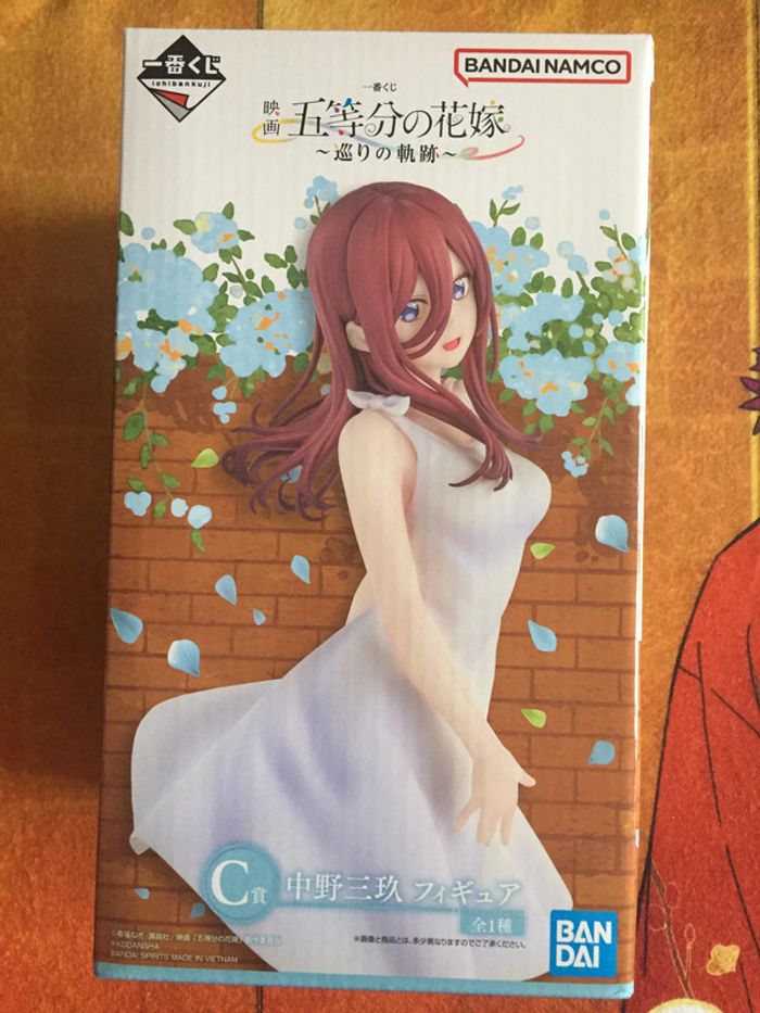 Nakano Miku The Quintessential Quintuplets Ichiban kuji figure figurine