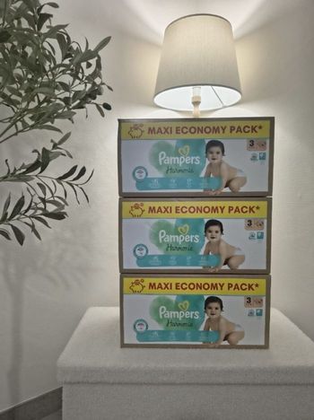 Couches Pampers Harmonie taille 3