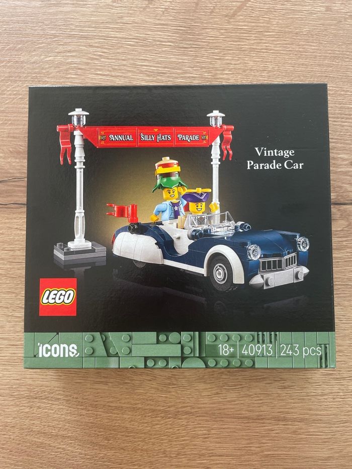 Set Lego Icons 40913 neuf scellé Vintage parade car