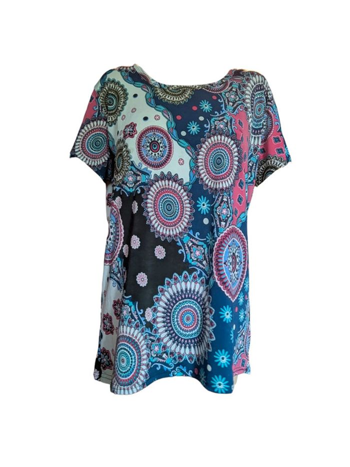 Haut multicolore motifs H&Z Taille XL/XXL