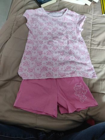 Pyjama short deux pièces Les Schtroumpfs 2-4 ans