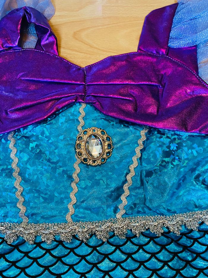 Déguisement sirène Turquoise 6ans - photo numéro 6