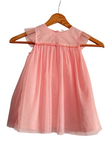 Robe voile paillete 12-18 mois neuve