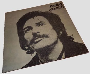 Vinyle 33 tours Jean Ferrat Ferrat chante Aragon (1974) Barclay 90013
