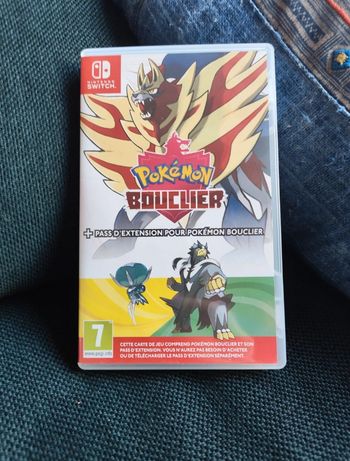 Pokémon Bouclier avec pass d'extension