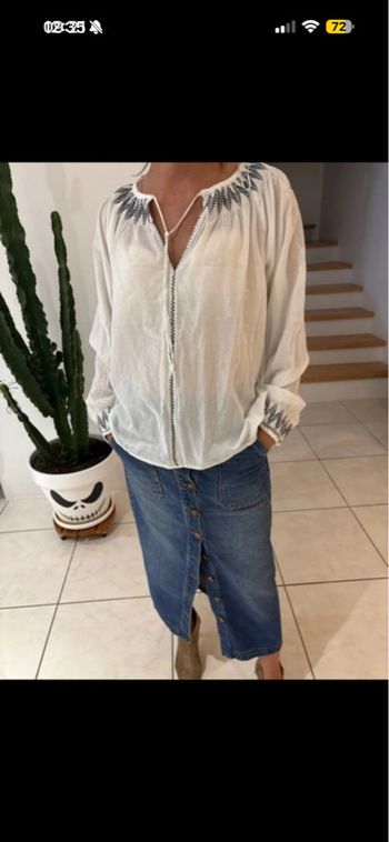 Blouse blanche Zara