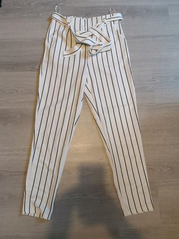 Pantalon femme rayé  TS
