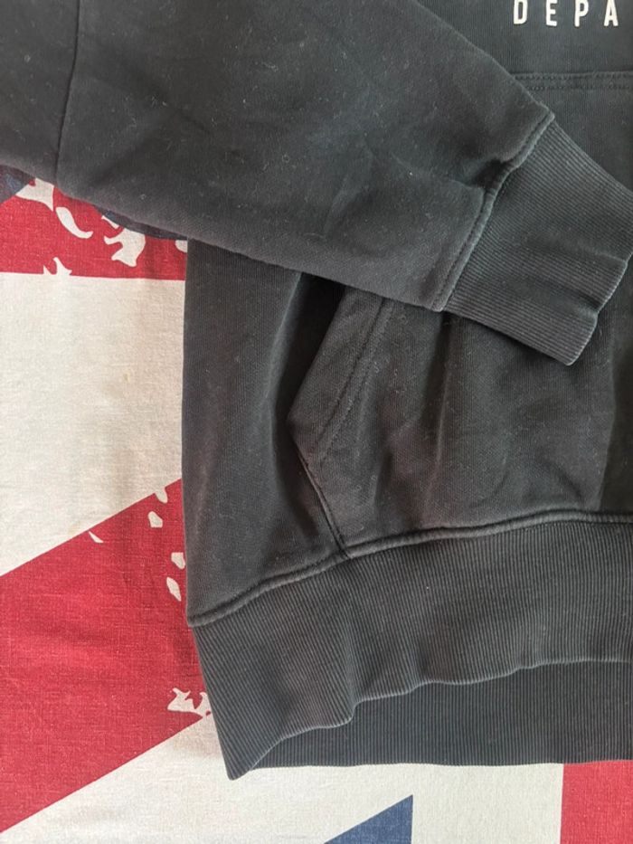 Sweat à capuche Puma imprimé blanc noir taille S - photo numéro 8