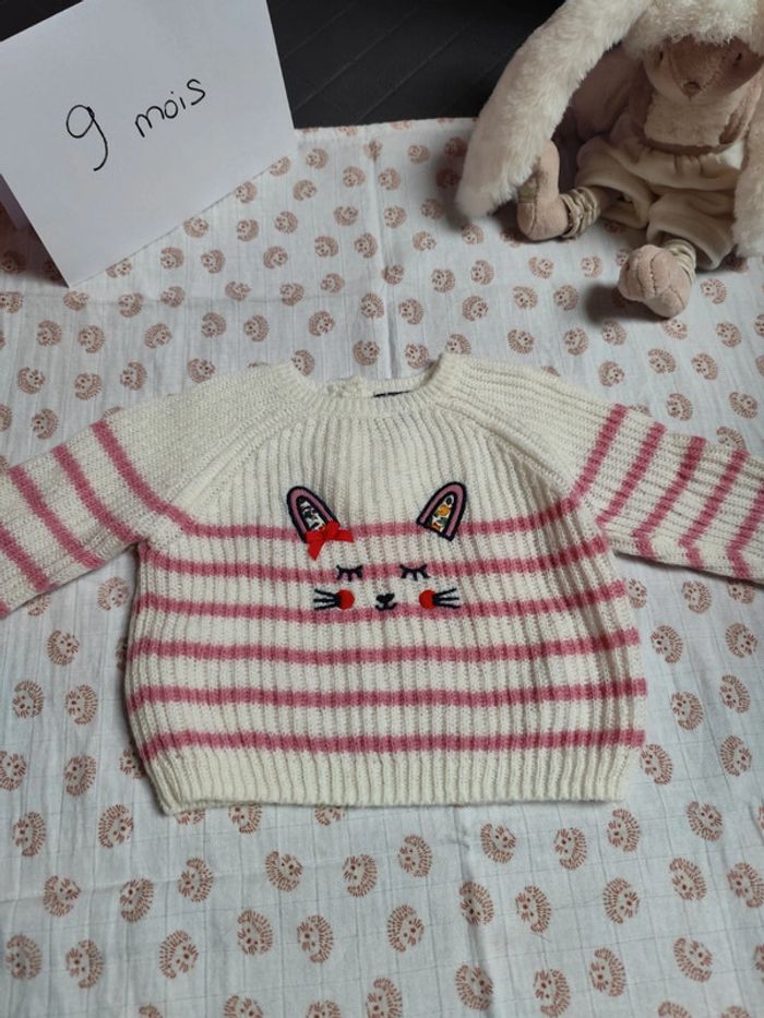 Lot de 2 pulls 9 mois - photo numéro 9