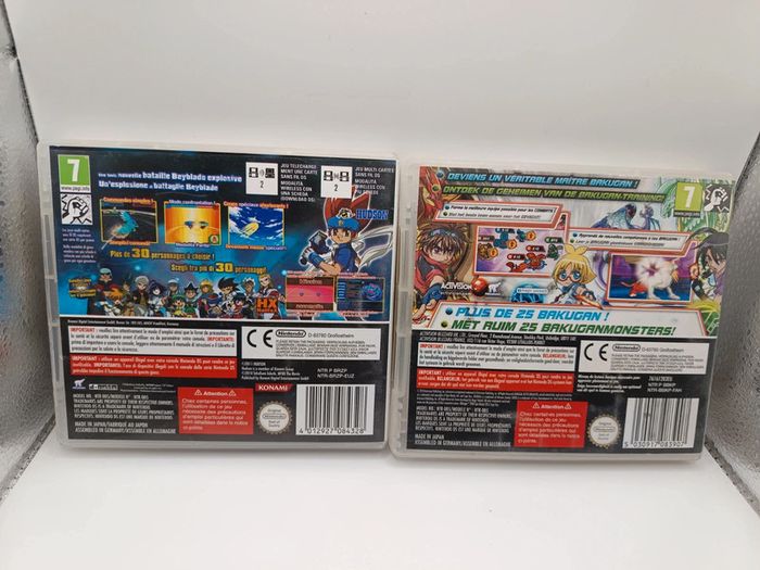 Lot 2 jeux Nintendo Ds occasion Bakugan battle brawlers/ Beyblade métal masters - photo numéro 2