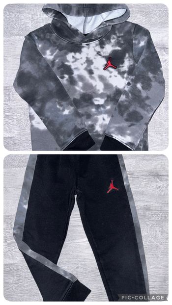 Ensemble jogging Jordan tye & die