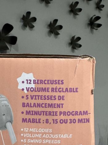 Balancelle bébé Badabulle