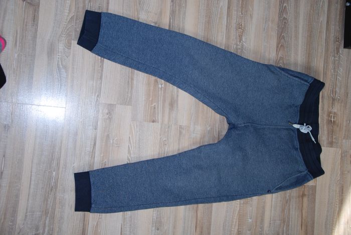 Pantalon jogging sweat pants garçon 14 ans bleu