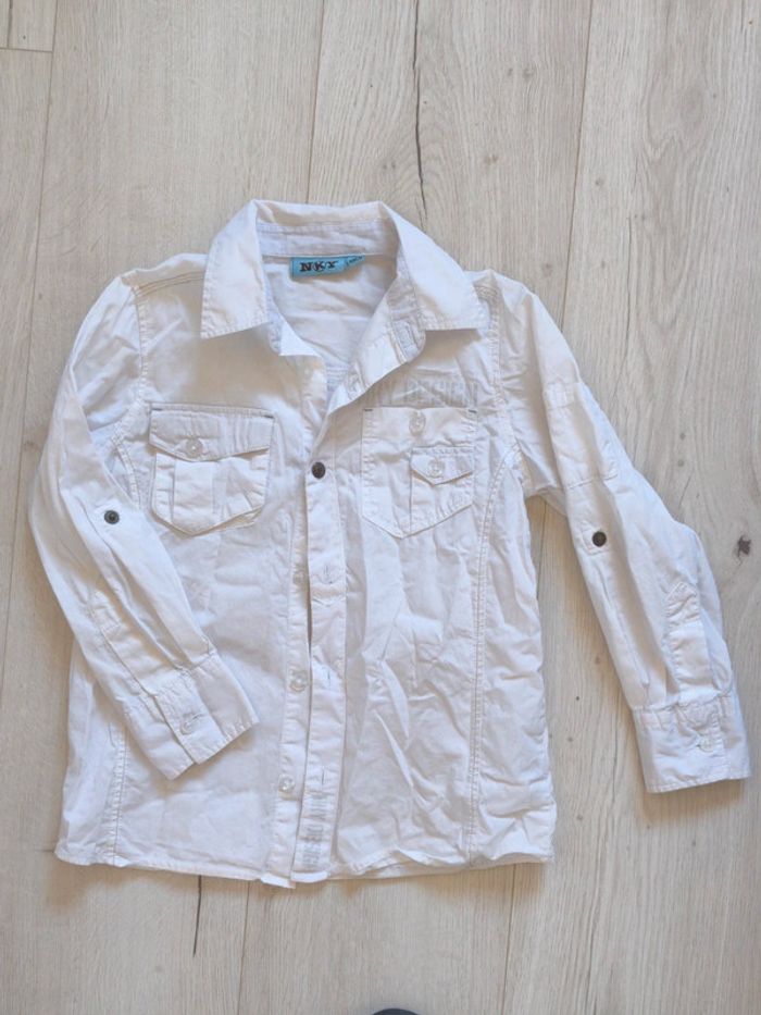 Chemise blanche 5 ans