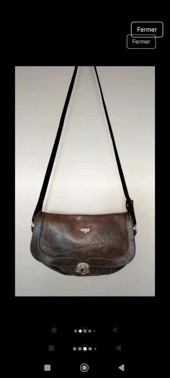 Sac à main bandoulière cuir Gil Holsters