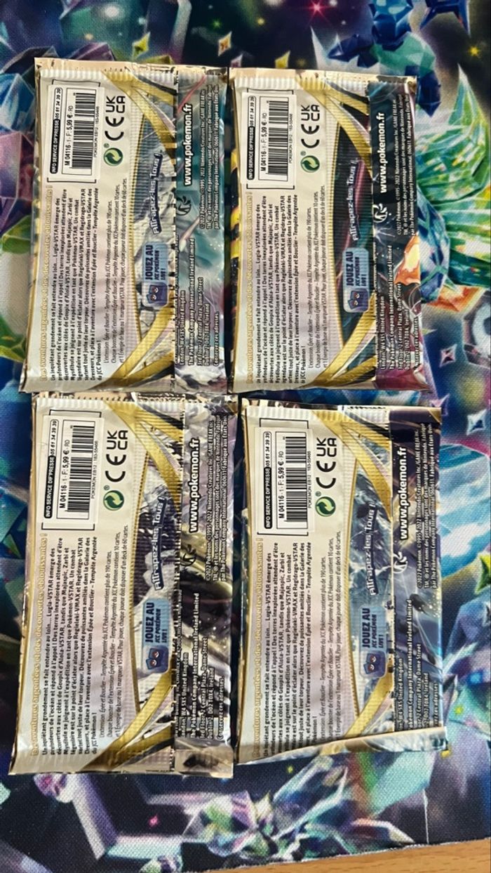 Art Set Pokemon Tempête Argenté Eb12 . - photo numéro 2