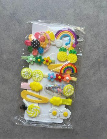 Lot barrettes neuves