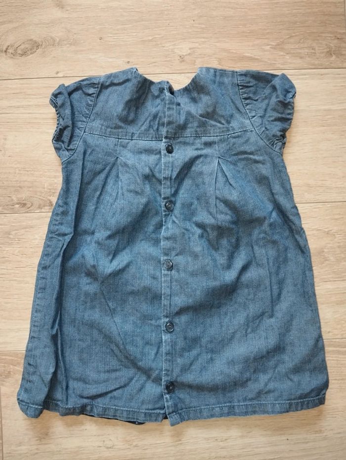 Robe en jean Obaïbi mi-saison automne printemps 18 mois - photo numéro 3