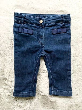 Jeans bleu foncé 6 mois (Jacadi)