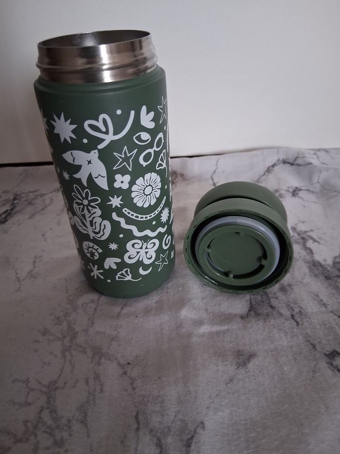 Gourde thermos isotherme en inox - photo numéro 5