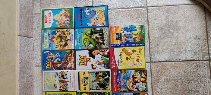 Cassettes VHS dessins animés - photo numéro 6