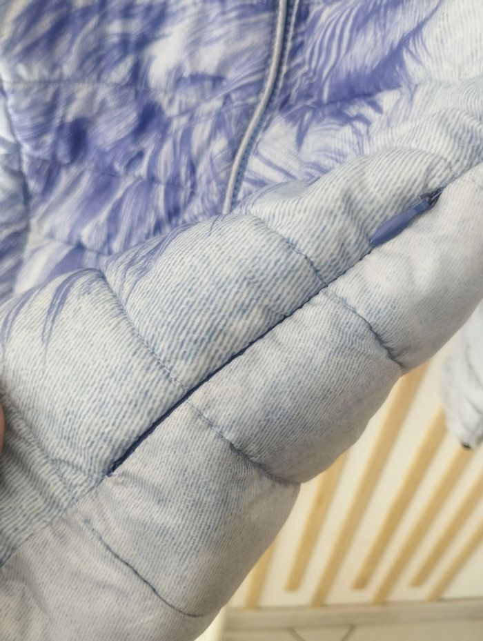 Doudoune Desigual 9/10ans bleue chat - photo numéro 4