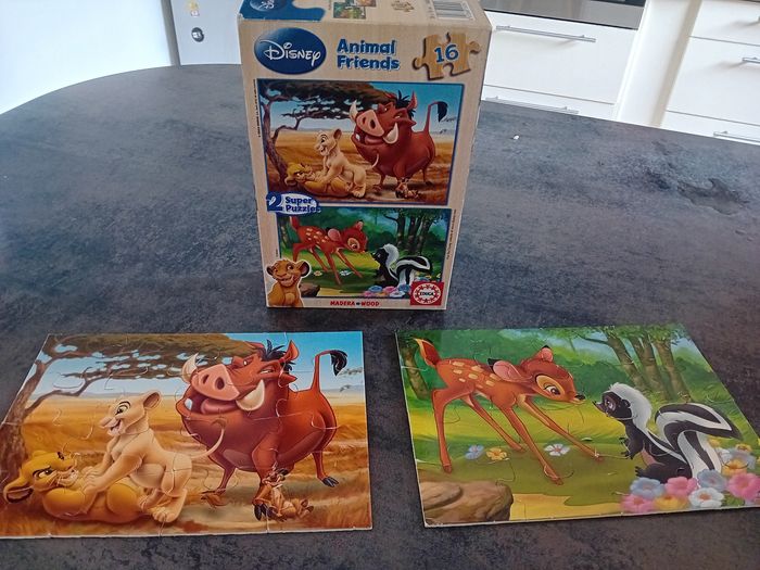 2 puzzle Disney